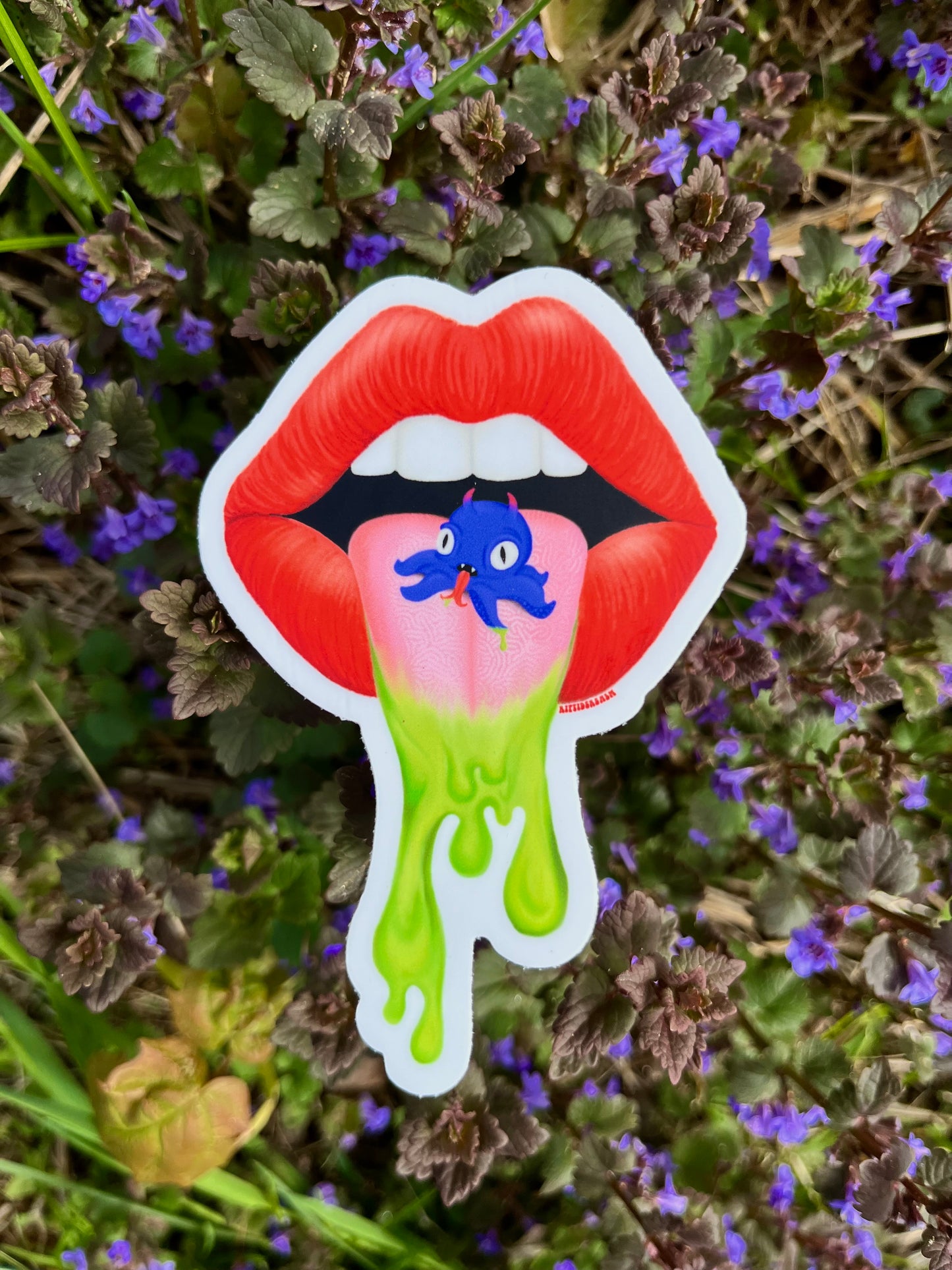 LeRoy the Gooey Octopus (Vinyl Sticker)