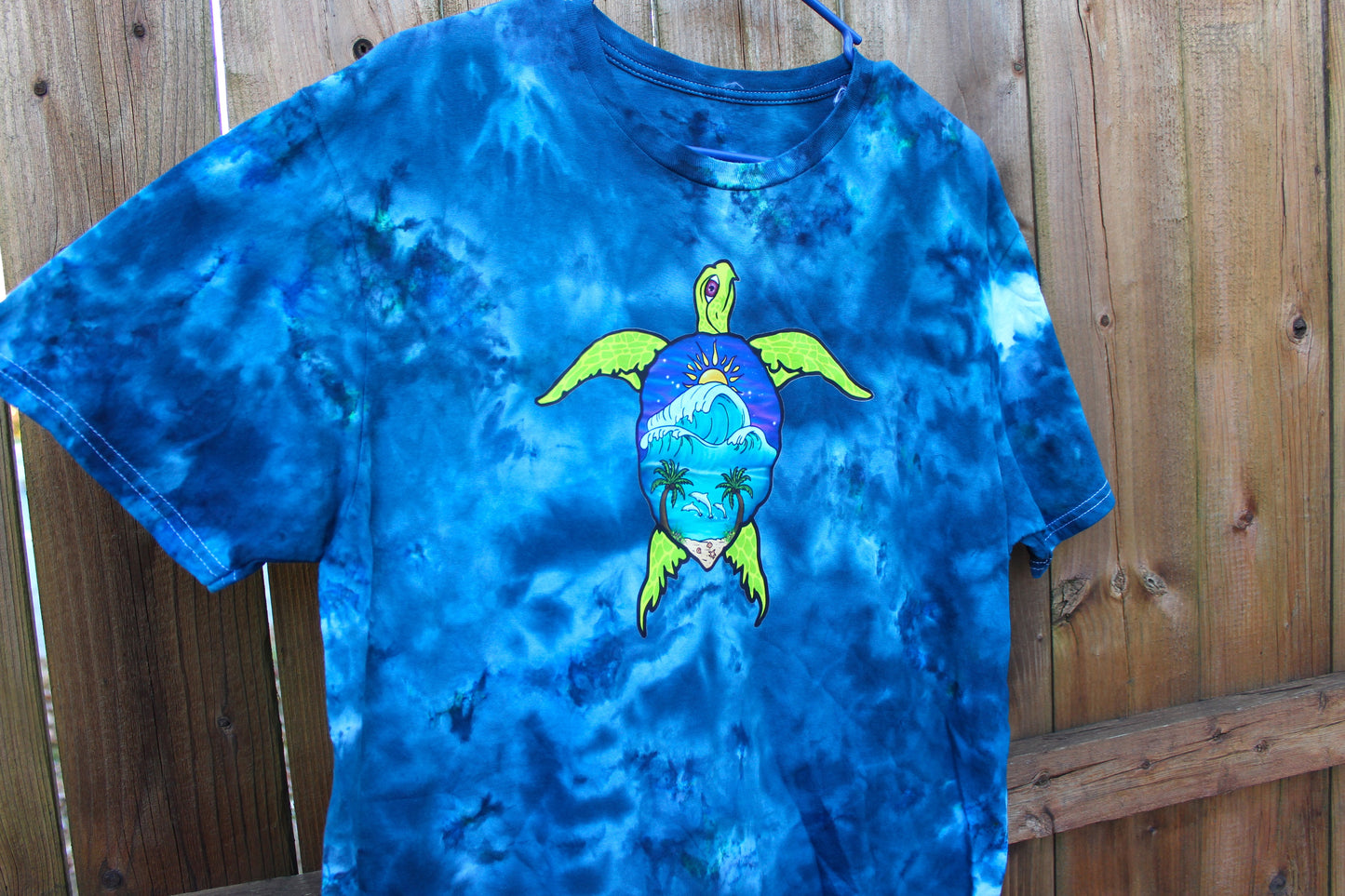 Free Flowin' Turtle Tie Dye Tee