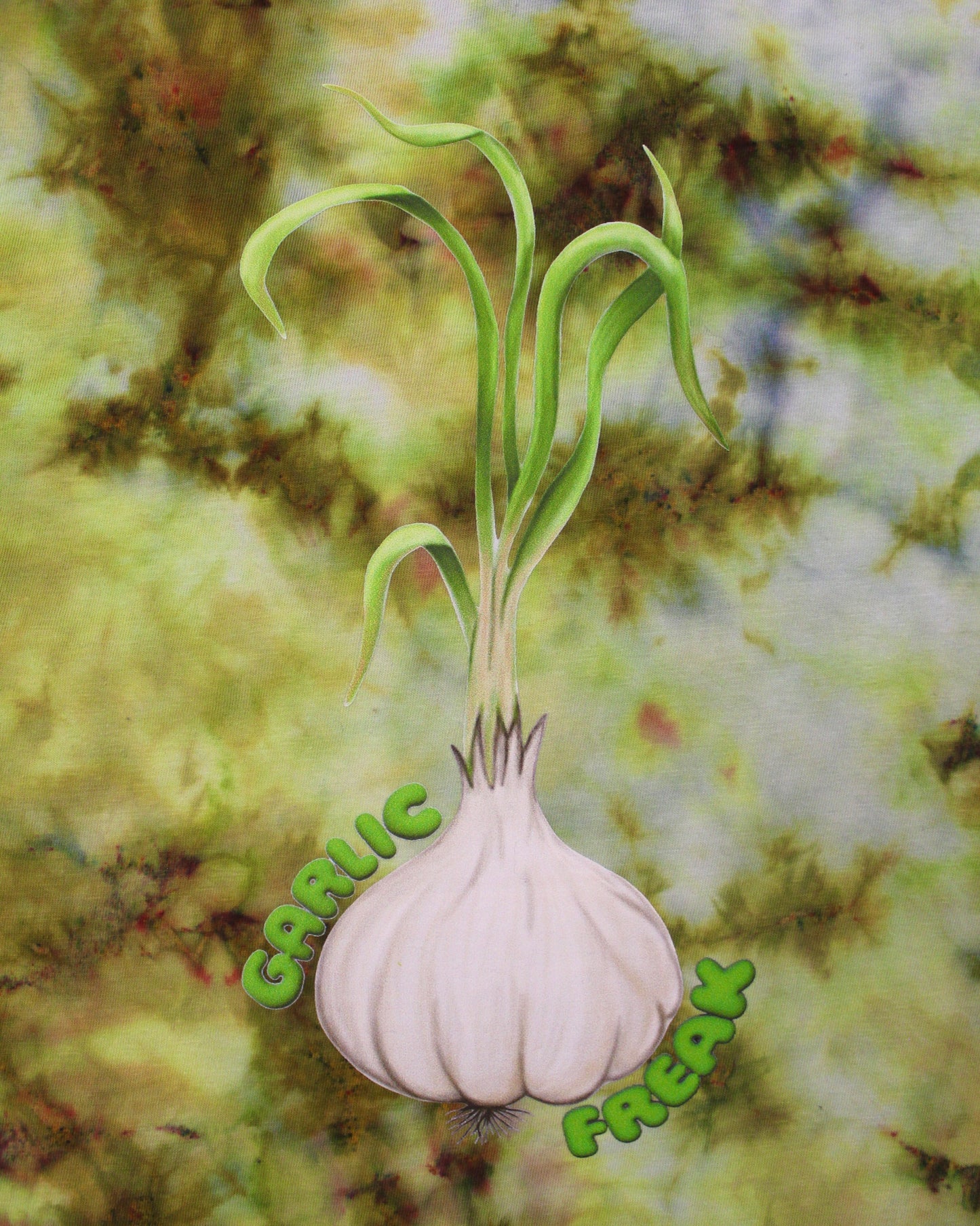 "Garlic Freak" Tie Dye Tee