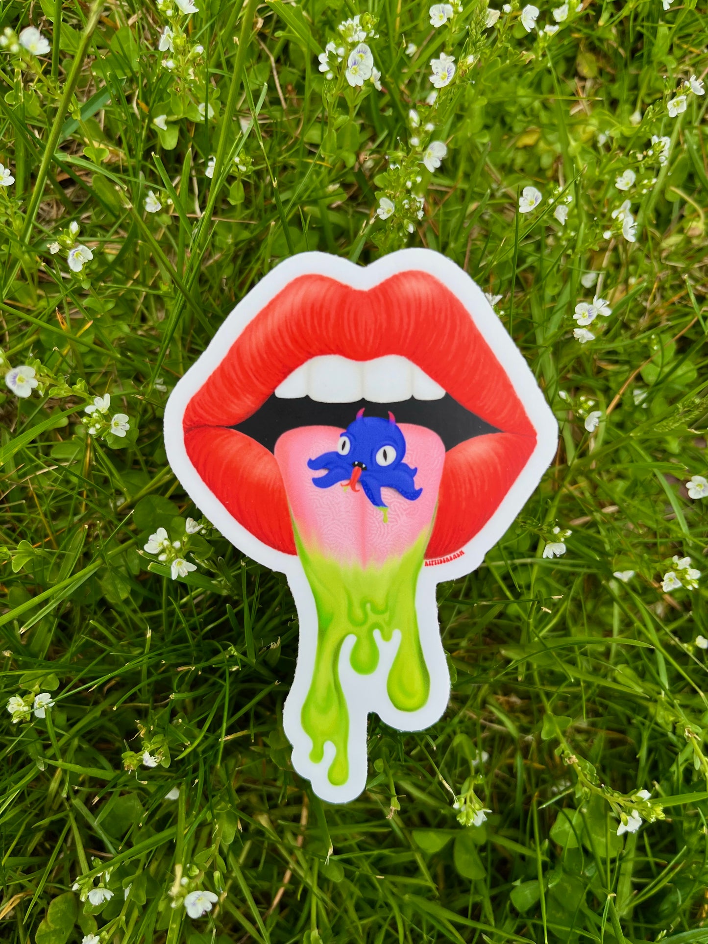 LeRoy the Gooey Octopus (Vinyl Sticker)